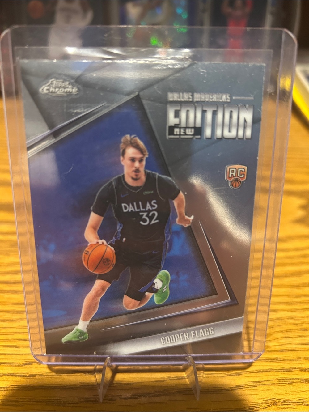 Cooper Flagg Dallas Mavericks Rookie Card - Topps Chrome Update